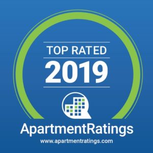 2019 Top Rated Apartments Award for Kingswick Apartments